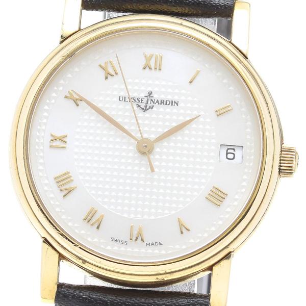 ULYSSE NARDIN（ユリスナルダン） Ulysse Nardin 131-21 K18YG デイト