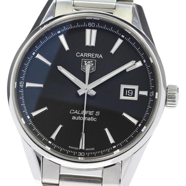美品 タグホイヤー カレラ WAR211A TAG HEUER TAG HEUER タグホイヤー WAR211A-2 カレラ キャリバー5 自動巻き