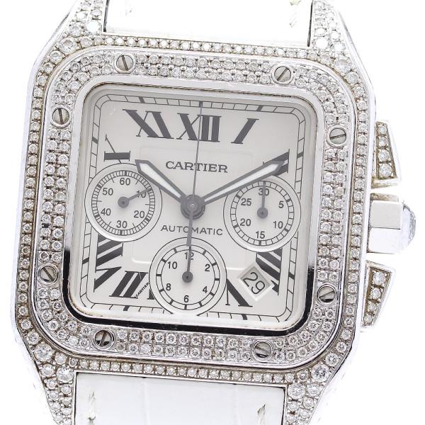 Cartier カルティエ CARTIER W20090X8 サントス100 XL アフター  