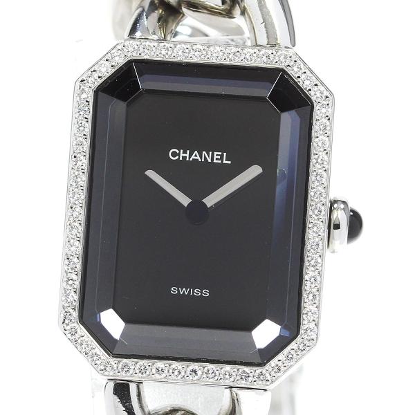 【シャネル】　H3252　プルミエール　スモールモデル　ダイヤモンドベゼル PREMIERE（CHANEL） シャネル H3252 プルミエール ウォッチ