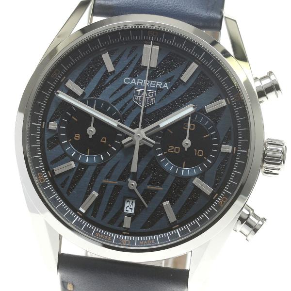 タグホイヤー TAG HEUER CBN201A カレラ TOMIYA限定 クロノグラフ 自動巻き メンズ 美品 箱・保証書付き_840427 TAG HEUER（タグ・ホイヤー） TAG HEUER CBN201A カレラ TOMIYA限定