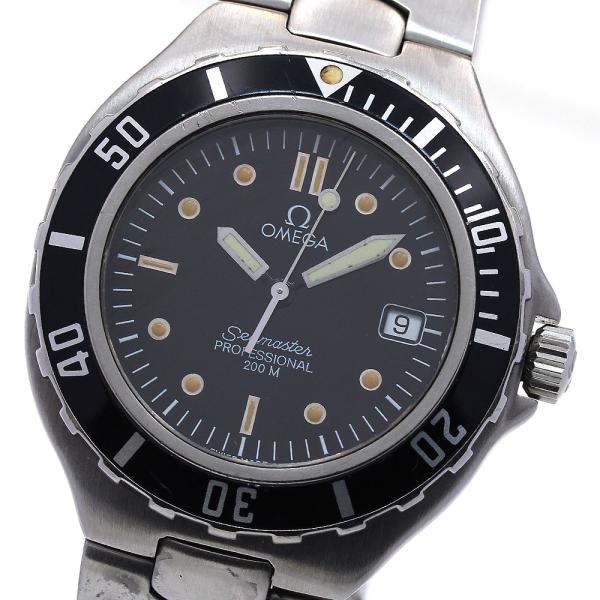 OMEGA オメガ シーマスター200m デイト クォーツ メンズ _841105
