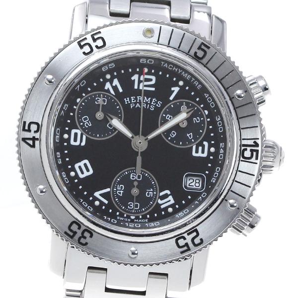 エルメス クリッパー ダイバー CL2.310 クロノグラフ レディース 腕時計 エルメス クリッパー CL2.310 中古 | アルファオメガ