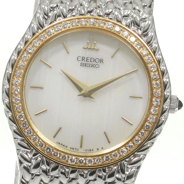 SEIKO（セイコー） SEIKO 4N70-0170/GSAA005 クレドール ダイヤベゼル