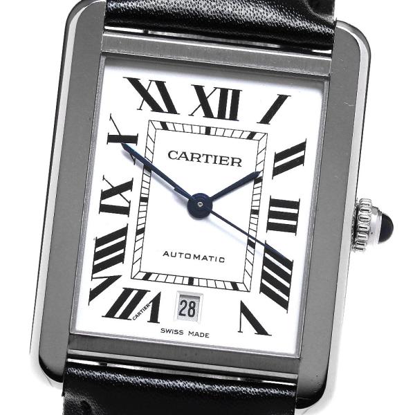 W*i様 カルティエ　タンクソロ　WSTA0029 Cartier（カルティエ） CARTIER WSTA0029 タンクソロXL デイト 自動