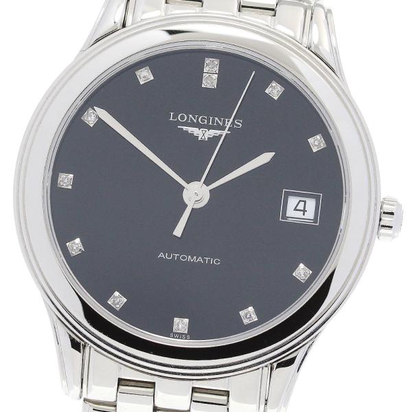 ロンジン LONGINES L4.774.4 フラッグシップ デイト 自動巻き LONGINES ロンジン L4.774.4 フラッグシップ 12Pダイヤ デイト