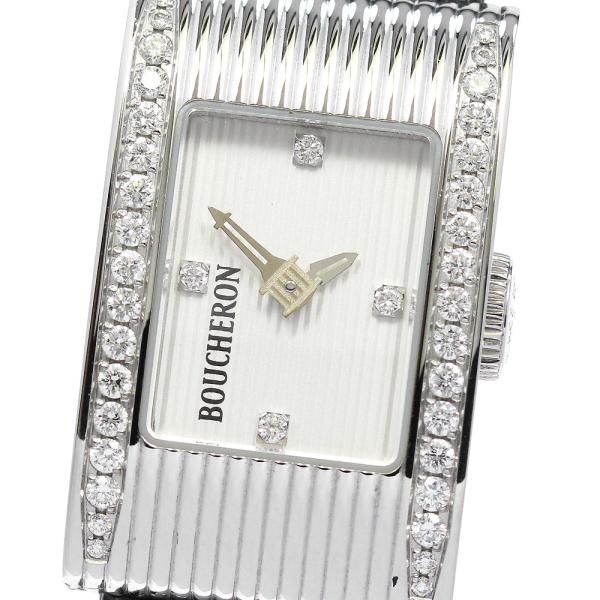ブシュロン Boucheron リフレ 4P サイドダイヤベゼル クォーツ レディース _844855 楽天市場】ブシュロン Boucheron リフレ 4P サイドダイヤベゼル