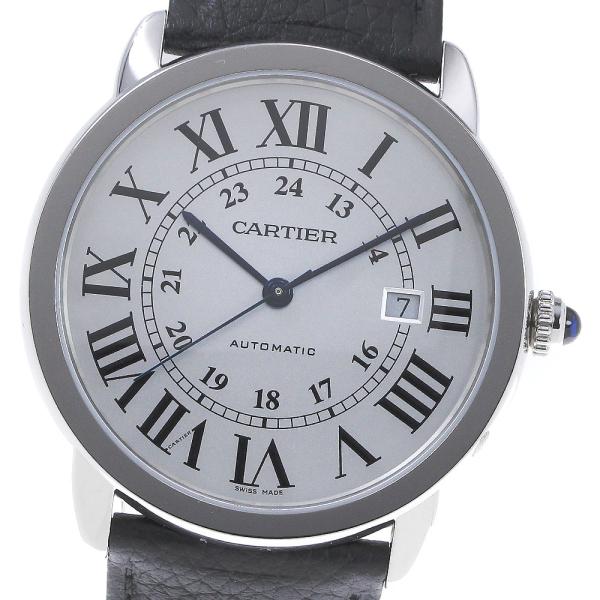 カルティエ CARTIER WSRN0022 ロンドソロ デイト 自動巻き メンズ 良品 箱・保証書付き_845225 Cartier（カルティエ） CARTIER WSRN0022 ロンドソロ デイト 自動巻き