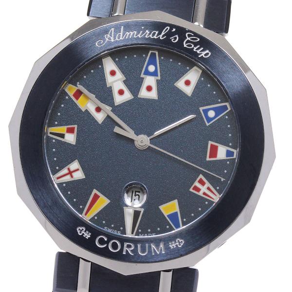 CORUM コルム アドミラルズカップ ガンブルー99.810.30 V50B 楽天市場】【ウォッチ】CORUM コルム アドミラルズカップ ガン