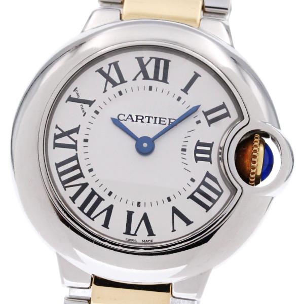 カルティエ Cartier バロンブルー SM コンビ W69007Z3 Cartier（カルティエ） CARTIER W69007Z3 バロンブルー SM YGコンビ