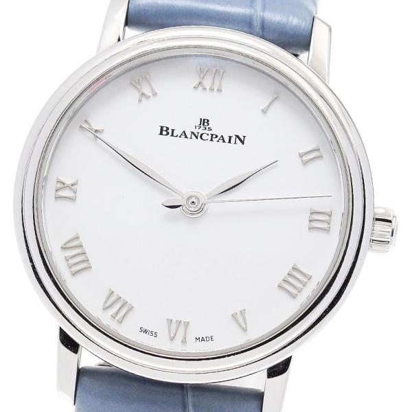 ブランパン Blancpain 6104-1127-95A ヴィルレ ウルトラスリム 自動巻き レディース 保証書付き_845631 BLANCPAIN（ブランパン） Blancpain 6104-1127-95A ヴィルレ ウルトラ