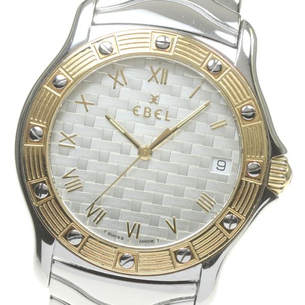 EBEL エベル E6187942 ドレスウェーブ デイト クォーツ メンズ _845985
