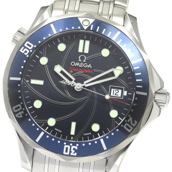 オメガ OMEGA 2226.80 シーマスター300 007 ジェームズボンド デイト コーアクシャル 自動巻き メンズ 美品 箱・保証書付き_959501 OMEGA（オメガ） OMEGA 2226.80 シーマスター300 007 ジェームズボンド