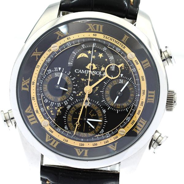 シチズン CITIZEN AH4086-05E/6772-A1CJN01 カンパノラ グランドコンプリケーション 雨 クォーツ メンズ 箱・保証書付き_861518 CITIZEN（シチズン） CITIZEN AH4086-05E/6772-A1CJN01 カンパノラ
