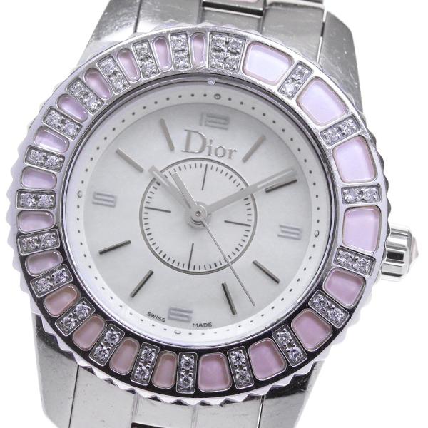 クリスチャンディオール Christian Dior CD112111 クリスタル ダイヤ