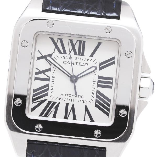 Cartier（カルティエ） CARTIER W20076X8 サントス100 LM 自動巻き