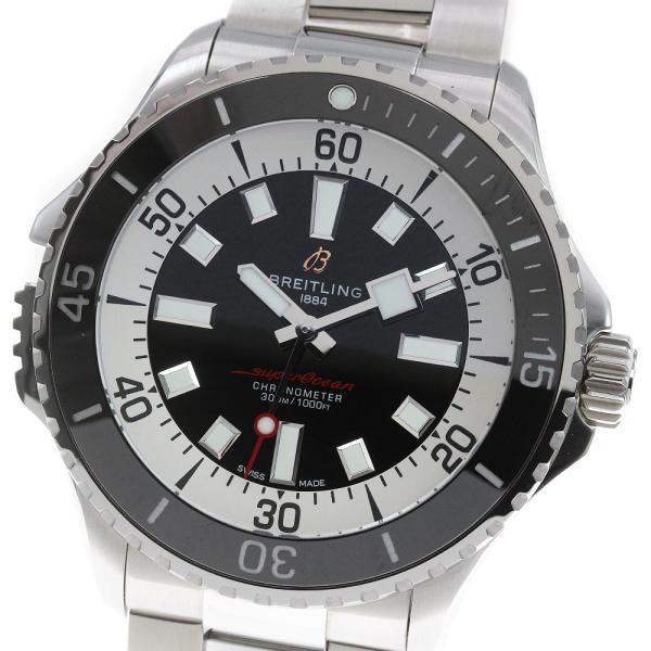 #超美品#ブライトリング#スーパーオーシャンヘリテージ46#機械時計#オートマ ブライトリング（BREITLING） BREITLING A17378 スーパーオーシャン