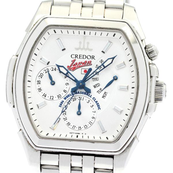 クレドール　WBC 限定モデル　2006 腕時計　4S77-00B0 SEIKO（セイコー） 訳あり SEIKO GCBG975/4S77-00B0 クレドール