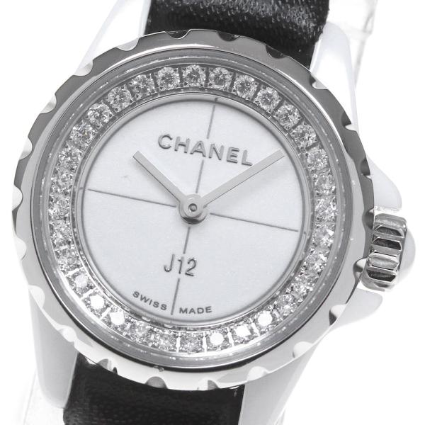 CHANEL（シャネル） CHANEL H4664 J12 XS 白セラミック 19mm ダイヤ