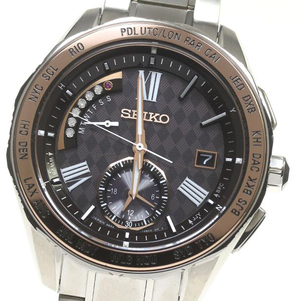 SEIKO SAGA188/8B54-0BH0 クォーツ45周年記念モデル電波 SEIKO セイコー SAGA188/8B54-0BH0 ブライツ クォーツ45周年記念