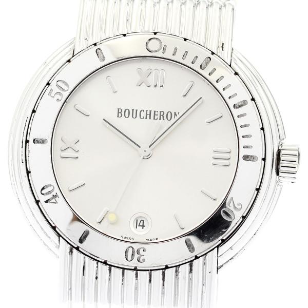 可動品 BOUCHERON ブシュロン ソリス 腕時計 BOUCHERON ブシュロン Boucheron ソリス デイト クォーツ