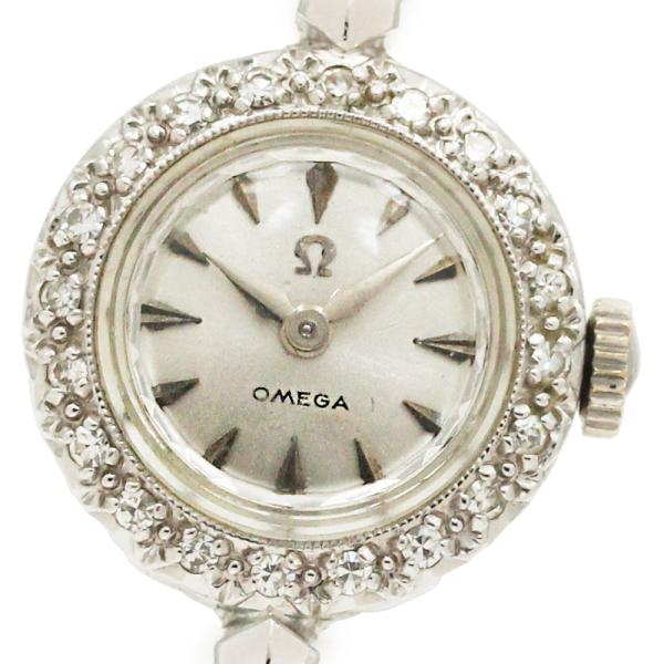 オメガ 425.33.34.20.51.001 11Pダイヤ レディース 自動巻 OMEGA オメガ ヴィンテージ ダイヤモンド cal.481 手巻き レディース