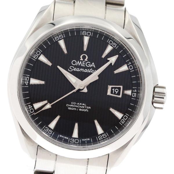 オメガ OMEGA 220.10.34.20.02.001 シーマスター アクアテラ コーアクシャル デイト 自動巻き レディース 良品 _951175 OMEGA（オメガ） OMEGA 220.10.34.20.02.001 シーマスター アクアテラ