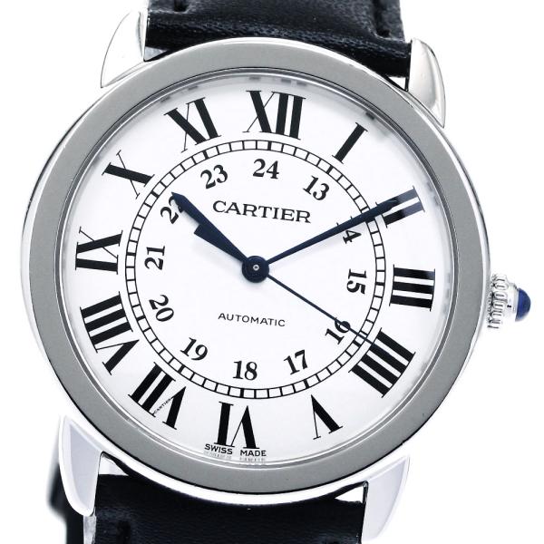 カルティエ CARTIER WSRN0013 ロンドソロ ドゥ カルティエ MM 自動巻き メンズ _869329 Cartier（カルティエ） CARTIER WSRN0013 ロンドソロ ドゥ MM 自動巻き