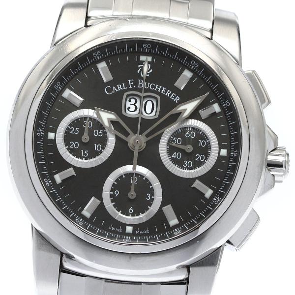 カール F.ブヘラ CARL F.BUCHERER 10611.08 パトラビ クロノグラフ デイト 自動巻き メンズ _871509 カール F. ブヘラ（CARL F. BUCHERER） カール F.ブヘラ CARL F