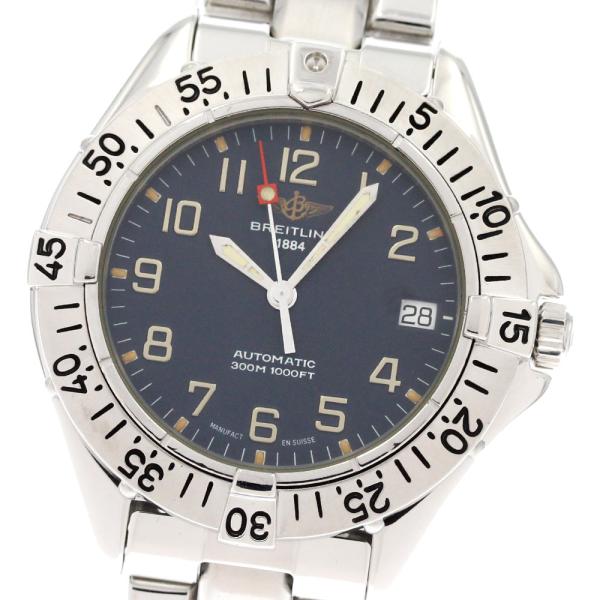 訳あり ブライトリング BREITLING A17035 コルトオーシャン デイト 自動巻き メンズ _871978 ブライトリング（BREITLING） 訳あり BREITLING A17035 コルト