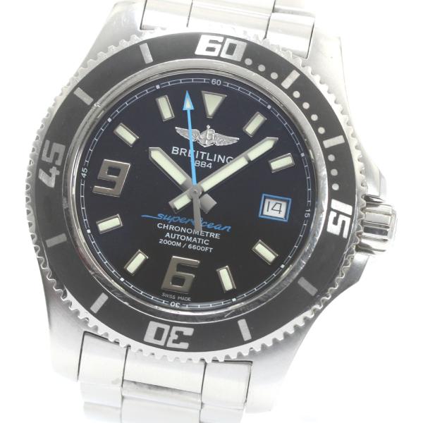 ブライトリング BREITLING A17391 スーパーオーシャン44 デイト 自動  