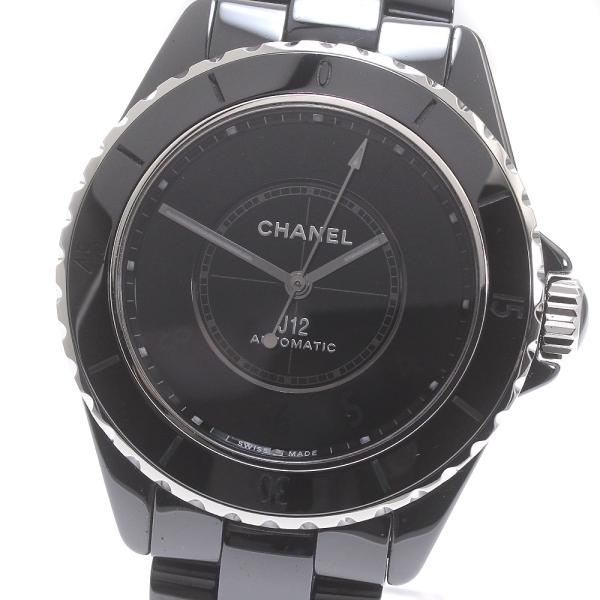 シャネル CHANEL H6185 J12 ファントム 自動巻き メンズ 美品 保証書付き_872564 CHANEL（シャネル） CHANEL H6185 J12 ファントム 自動巻き メンズ 美