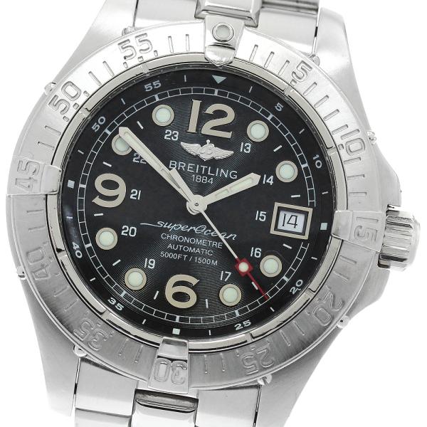 ブライトリング BREITLING A17360 スーパーオーシャン デイト 自動巻き  