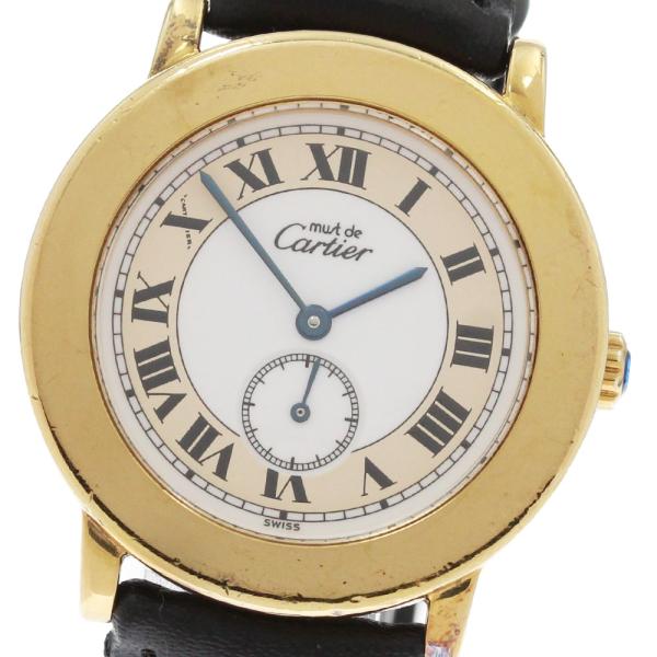 訳あり　不動　カルティエ　マストロンド　クオーツ　レディース 訳あり 不動 カルティエ マストロンド クオーツ レディース
