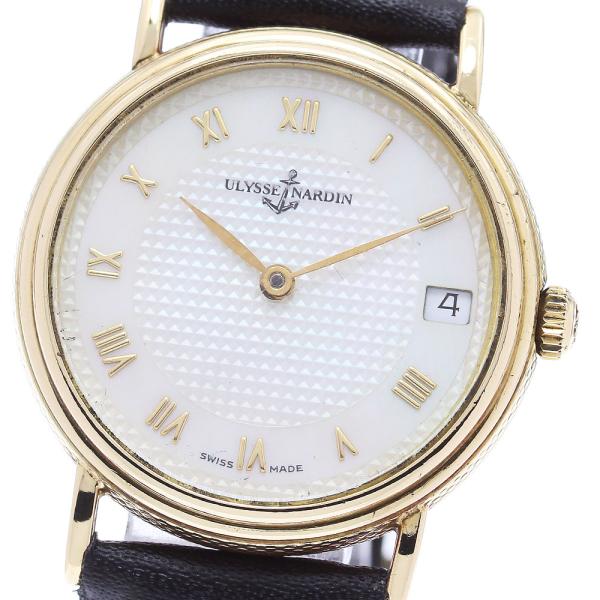 ULYSSE NARDIN ユリス・ナルダン Ulysse Nardin 131-2 K18YG 裏