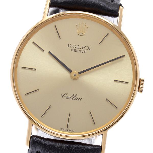 ROLEX ロレックス 3833 チェリーニ K18YG cal.1600 手巻き メンズ  