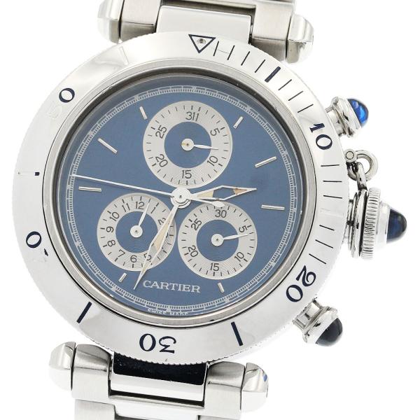 Cartier（カルティエ） ジャンク CARTIER W3100855 パシャ35 クロノリ