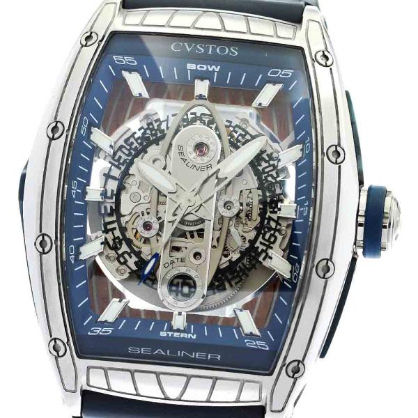 クストス CVSTOS CVT-SEA2-ST チャレンジ シーライナーII 自動巻き メンズ _875417 CVSTOS（クストス） CVSTOS CVT-SEA2-ST チャレンジ シーライナーII