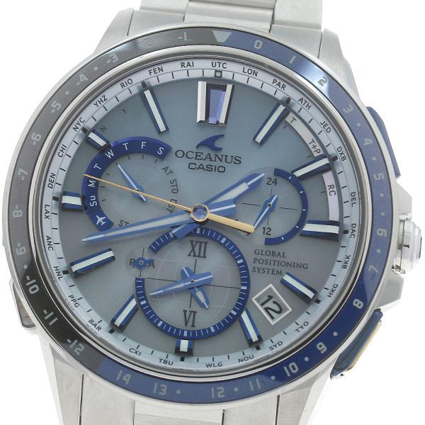 ★箱・保証書付き【CASIO】カシオ オシアナス 世界1500本限定 OCW-G1100C-7AJF ソーラー電波 メンズ【ev20】 CASIO（カシオ） CASIO OCW-G1100C-7AJF オシアナス 世界1500本限定