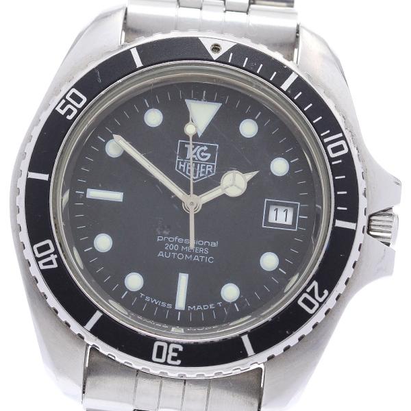動揺TAG HEUER タグホイヤー 844/5 プロフェッショナル TAG HEUER タグホイヤー 844/5 プロフェッショナル200m デイト