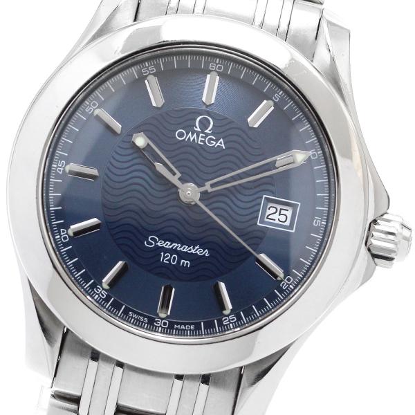 オメガ OMEGA 2511.81 シーマスター120 デイト クォーツ メンズ _877257 OMEGA（オメガ） OMEGA 2511.81 シーマスター120 デイト クォーツ