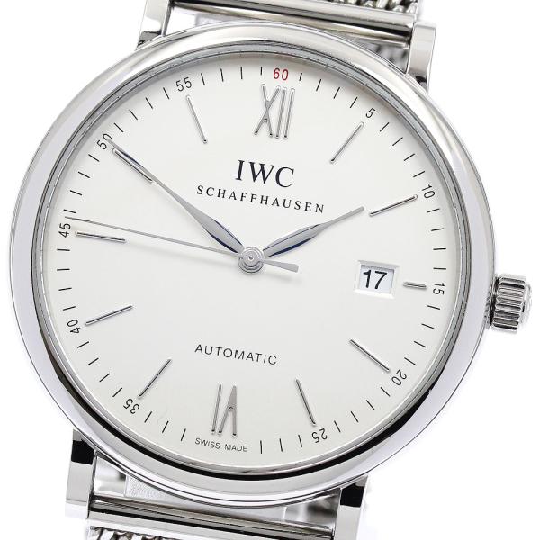 IWC SCHAFFHAUSEN IW356501 ポートフィノ デイト 自動巻き