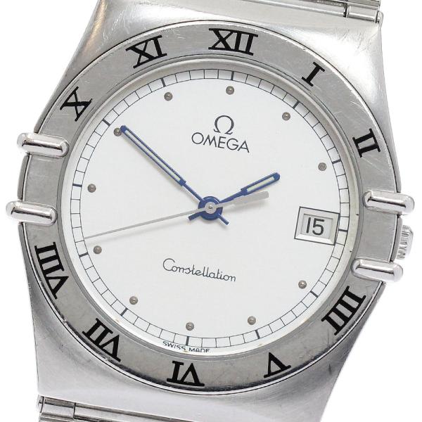 OMEGA オメガ コンステレーション フラットベゼル クォーツ メンズ