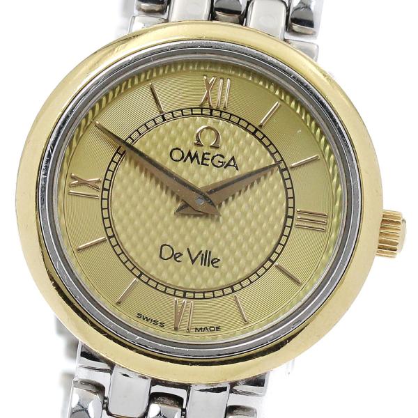 OMEGA オメガ 7374.11.00 デビル クォーツ レディース _882615