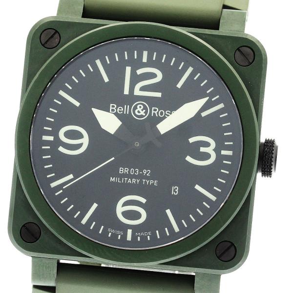 ベル&ロス ベル＆ロス Bell＆Ross BR03-92-CK ミリタリー デイト