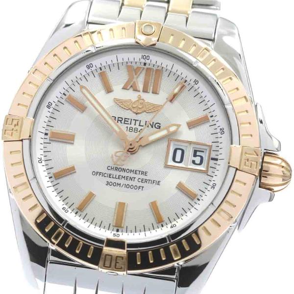 ブライトリング BREITLING C49350 ウィンドライダーコックピット デイト 自動巻き メンズ 良品 _882949 ブライトリング（BREITLING） BREITLING C49350 ウィンドライダー