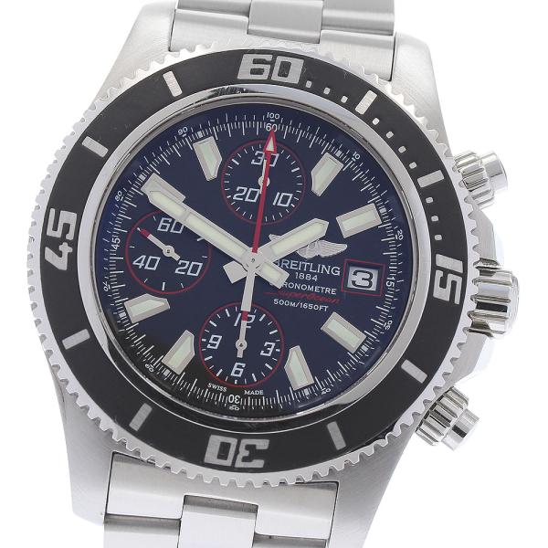 ブライトリング BREITLING A13341 スーパーオーシャン クロノグラフ 自動巻き メンズ 箱・保証書付き_883660 ブライトリング（BREITLING） BREITLING A13341 スーパーオーシャン