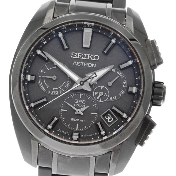 【美品】SEIKO セイコー ASTRON アストロン 5X53-0AV0 SEIKO セイコー アストロン 5X53-0AV0 シルバー GPS ソーラー