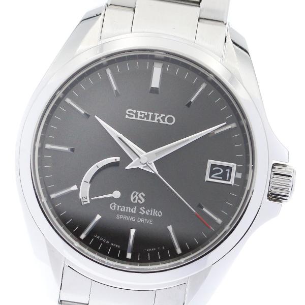 セイコー SEIKO SBGA073/9R65-0BD0 グランドセイコー デイト パワーリザーブ スプリングドライブ メンズ 箱・保証書付き_884806 SEIKO（セイコー） SEIKO SBGA073/9R65-0BD0 グランドセイコー デイト