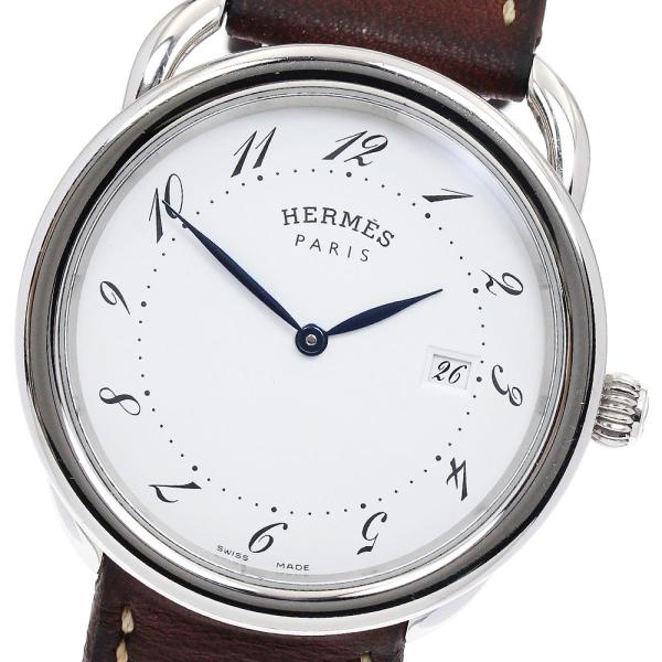 HERMES（エルメス） HERMES AR5.710 アルソー デイト クォーツ メンズ